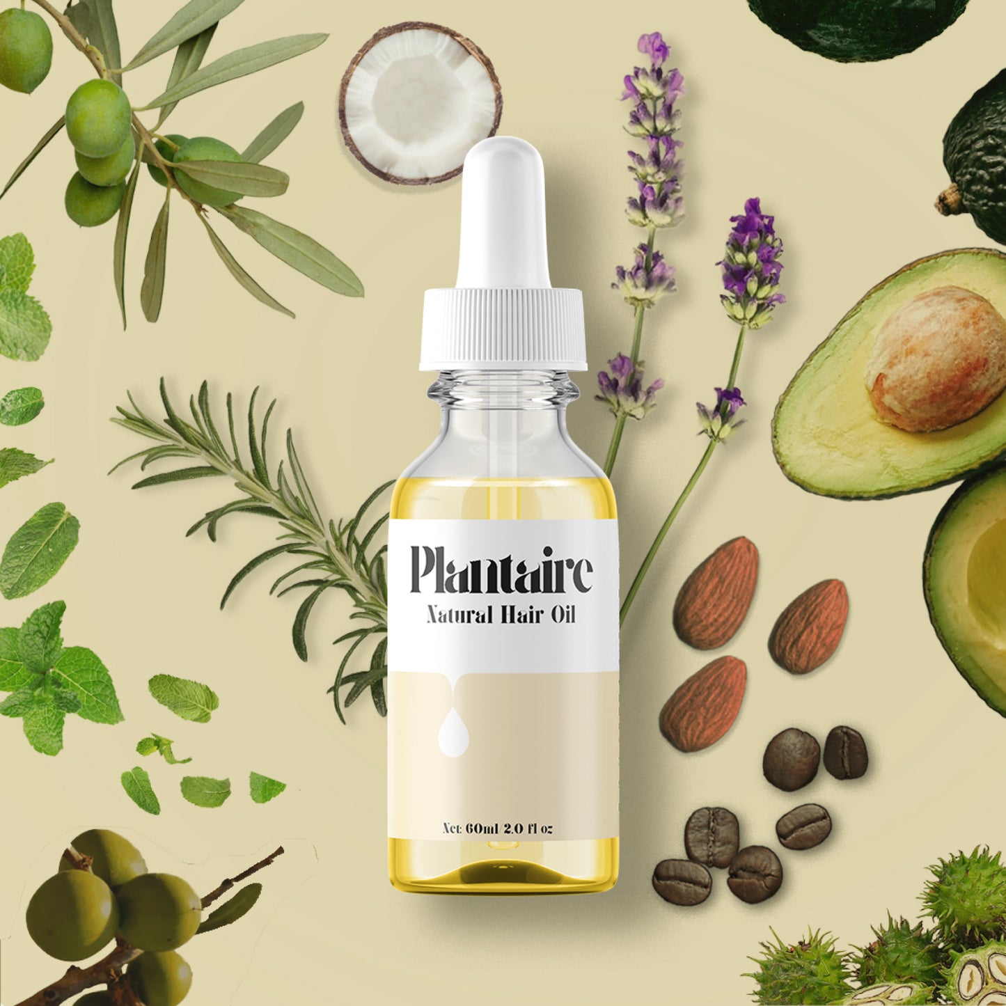 Veganes Haaröl für schnelles Wachstum